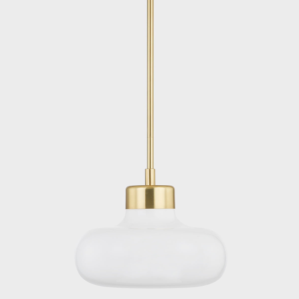Mitzi by Hudson Valley Lighting Eliana Pendant in Aged Brass, detail view 1