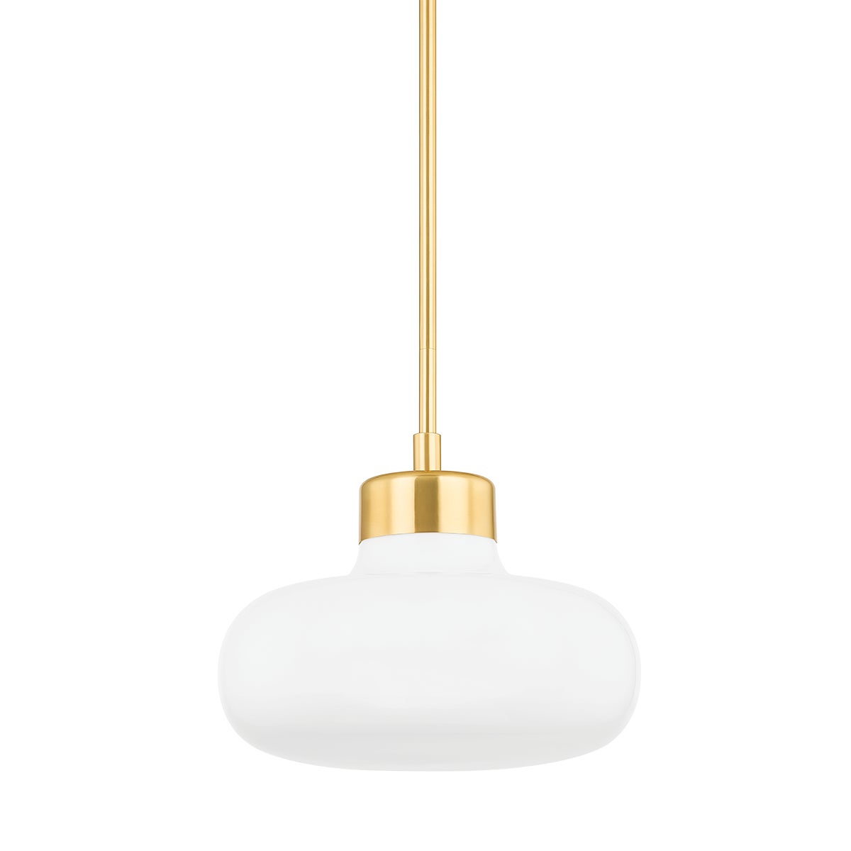 Mitzi by Hudson Valley Lighting Eliana Pendant in Aged Brass
