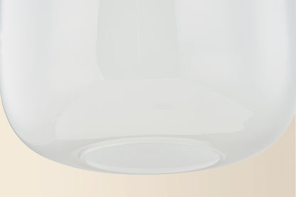 Mitzi by Hudson Valley Lighting Elise Small Pendant in Aged Brass, detail view 6