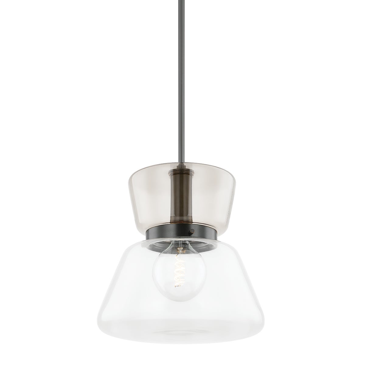 Mitzi by Hudson Valley Lighting Elodie Large Pendant in True Bronze