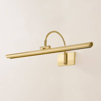 Mitzi by Hudson Valley Lighting Elowen Large Picture Light in Aged Brass, detail view 3