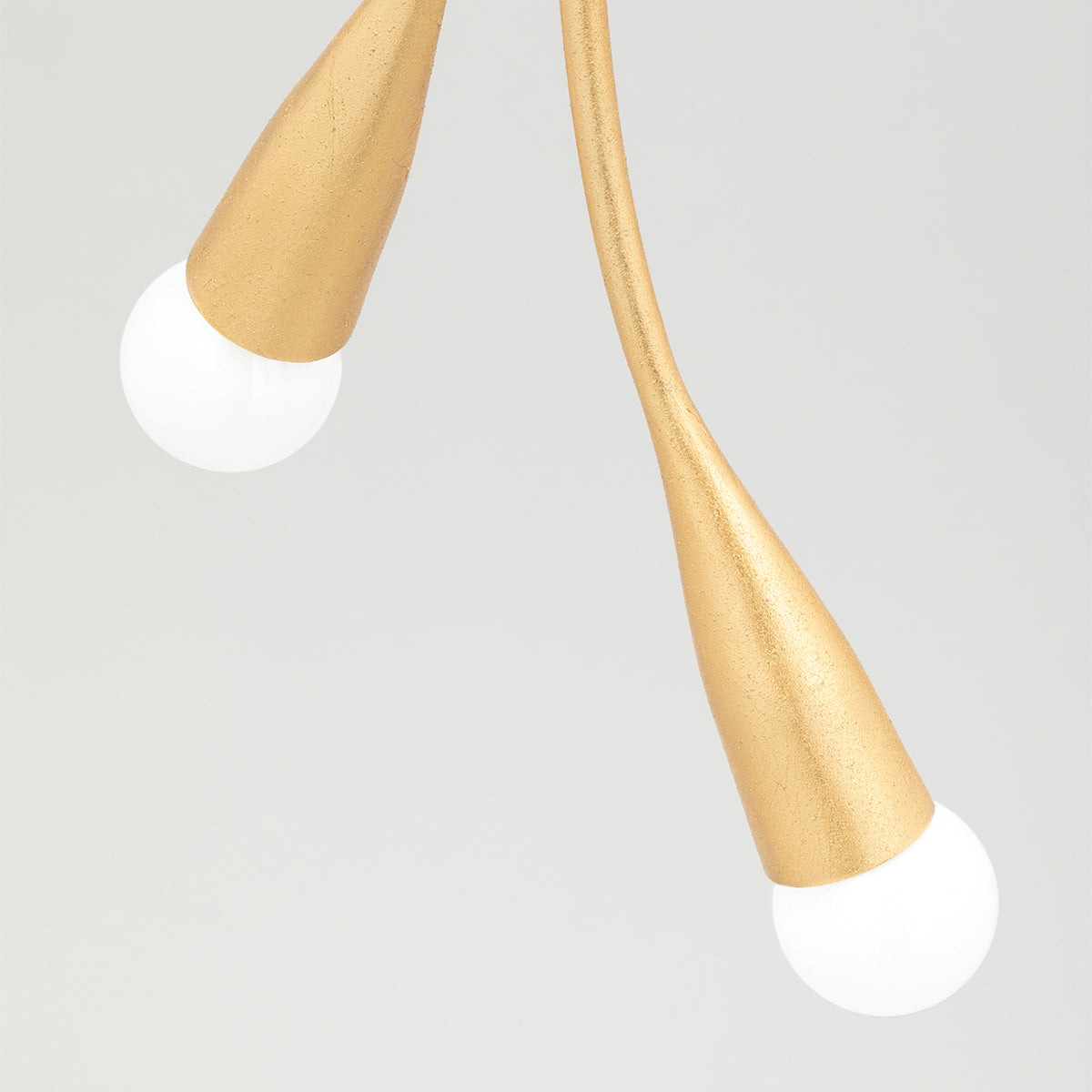 Mitzi by Hudson Valley Lighting Elsa Chandelier in Gold Leaf, detail view 3