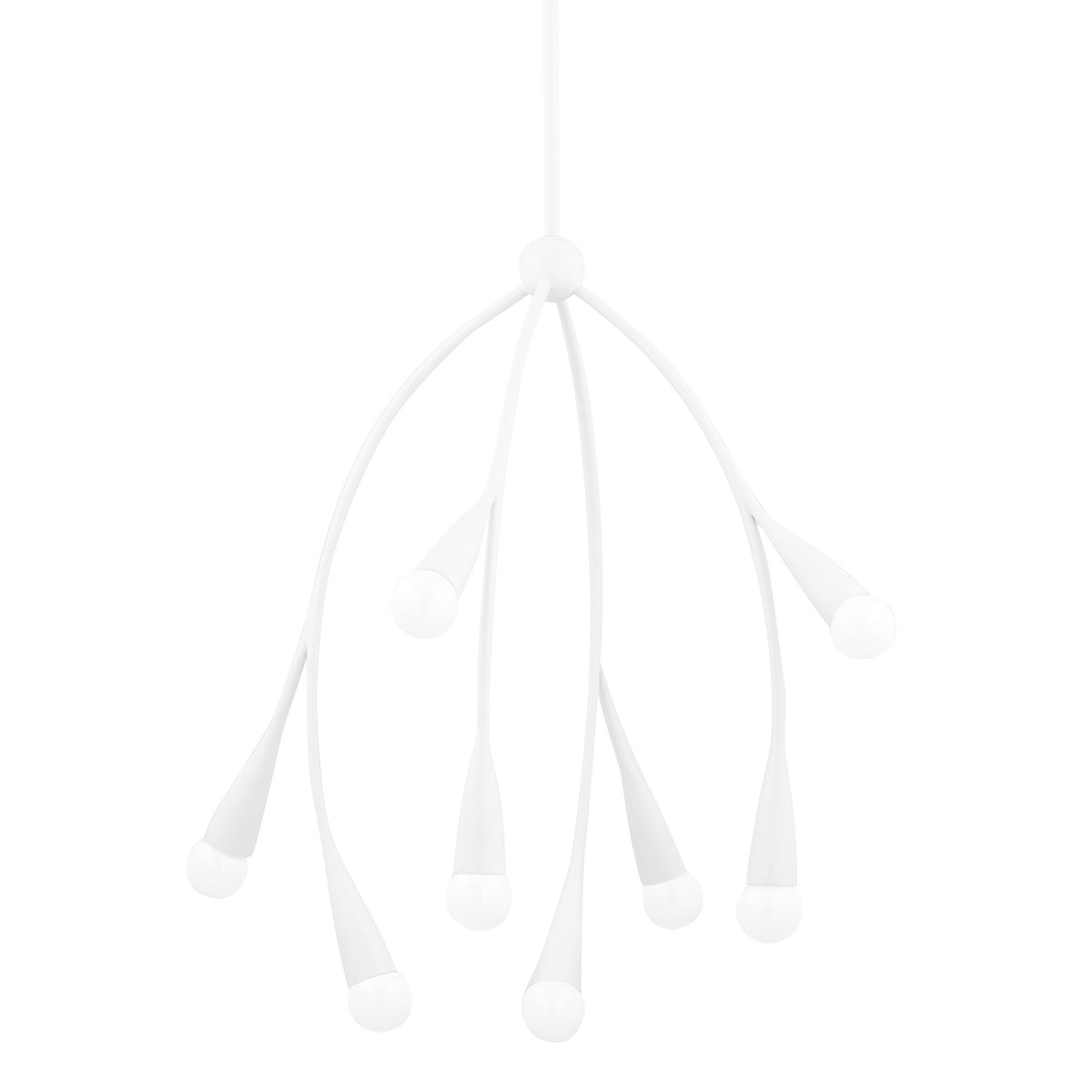 Mitzi by Hudson Valley Lighting Elsa Chandelier in Textured White