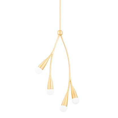 Mitzi by Hudson Valley Lighting Elsa Pendant in Gold Leaf