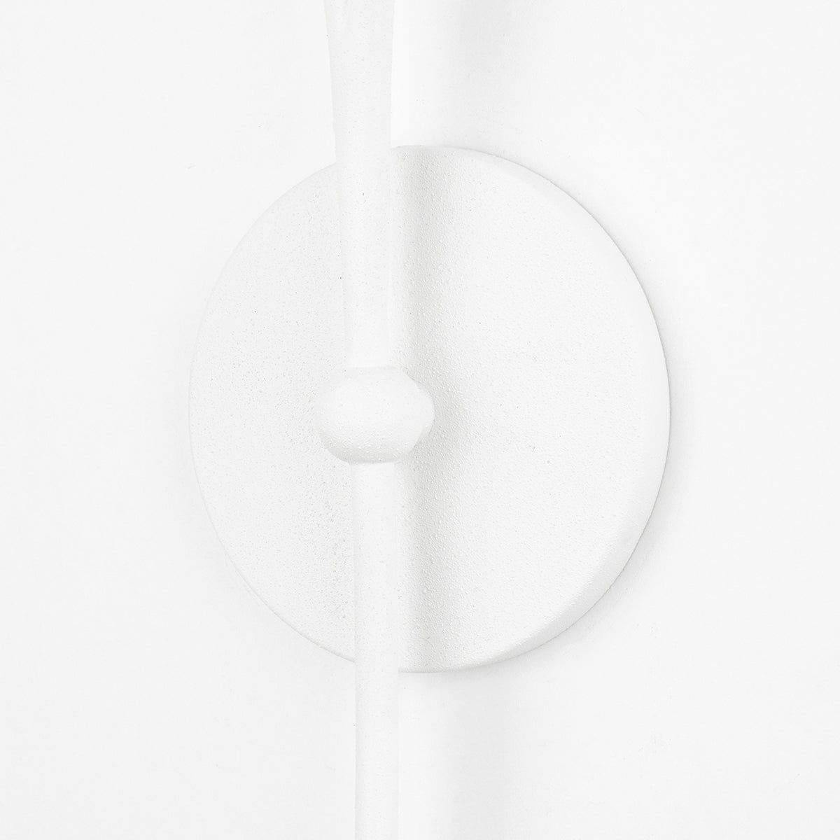 Mitzi by Hudson Valley Lighting Elsa Wall Sconce in Textured White, detail view 2