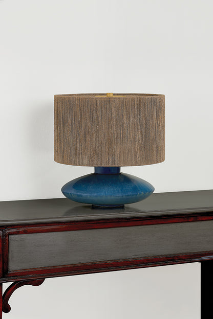 Mitzi by Hudson Valley Lighting Enya Table Lamp in Aged Brass / Ceramic Shadow Amphora, detail view 1
