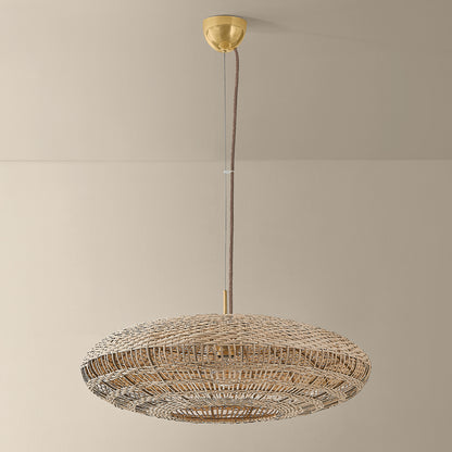 Mitzi by Hudson Valley Lighting Erin Small Pendant in Aged Brass, detail view 3