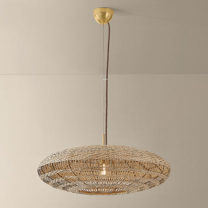 Mitzi by Hudson Valley Lighting Erin Small Pendant in Aged Brass, detail view 5