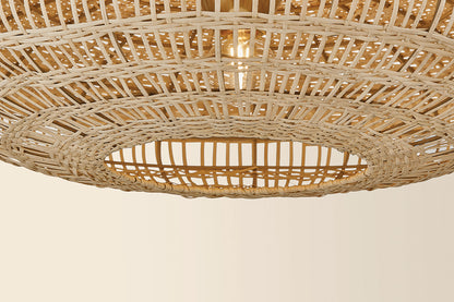 Mitzi by Hudson Valley Lighting Erin Small Pendant in Aged Brass, detail view 6