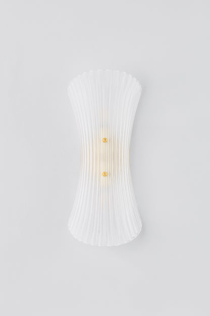 Mitzi by Hudson Valley Lighting Esmae Wall Sconce in Aged Brass, detail view 1