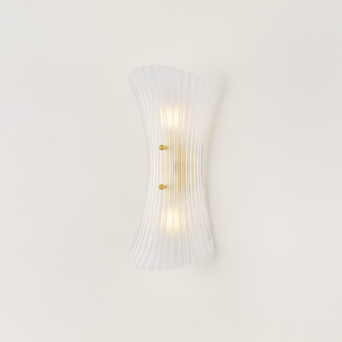 Mitzi by Hudson Valley Lighting Esmae Wall Sconce in Aged Brass, detail view 5