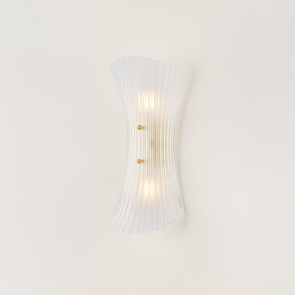 Mitzi by Hudson Valley Lighting Esmae Wall Sconce in Aged Brass, detail view 5