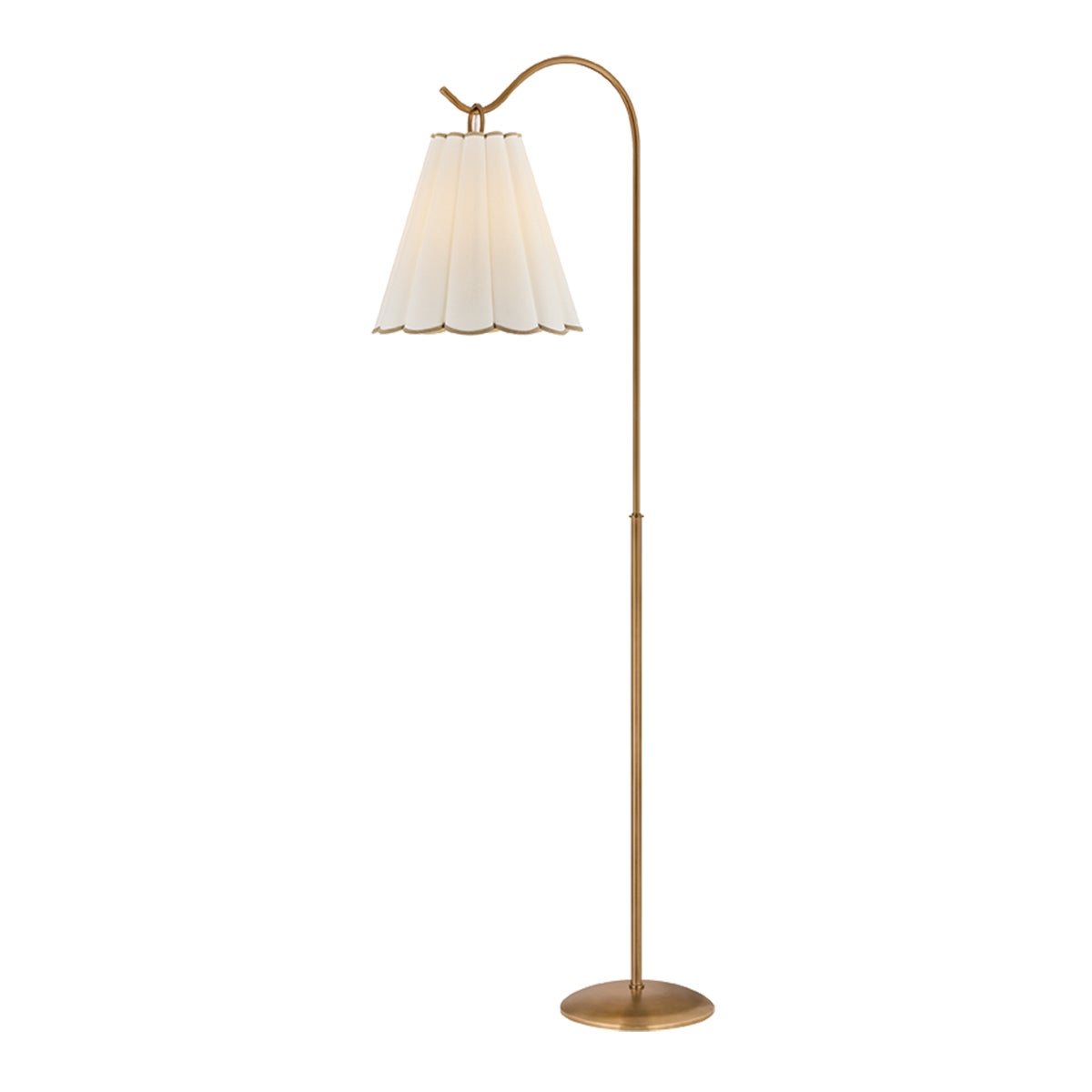 Mitzi by Hudson Valley Lighting Eula Floor Lamp in Patina Brass