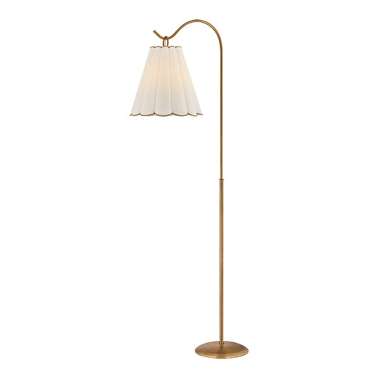 Mitzi by Hudson Valley Lighting Eula Floor Lamp in Patina Brass