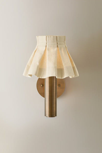 Mitzi by Hudson Valley Lighting Eunice Wall Sconce in Patina Brass, detail view 1