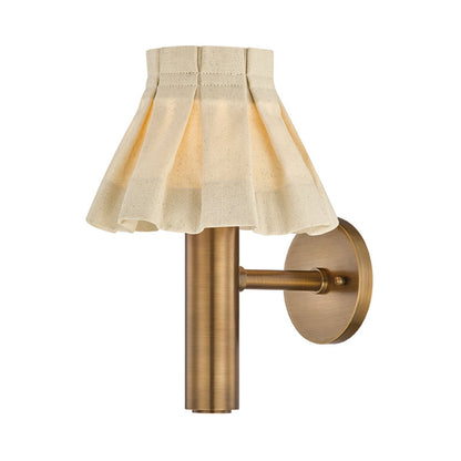 Mitzi by Hudson Valley Lighting Eunice Wall Sconce in Patina Brass