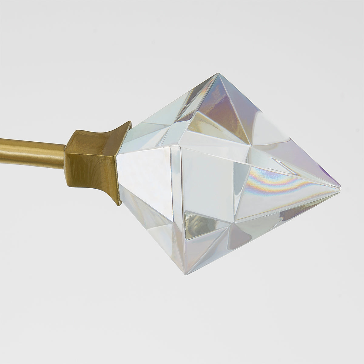 Mitzi by Hudson Valley Lighting Genesis Flush Mount in Aged Brass, detail view 2