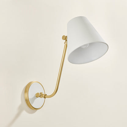 Mitzi by Hudson Valley Lighting Georgann Wall Sconce in Aged Brass / Soft White, detail view 3