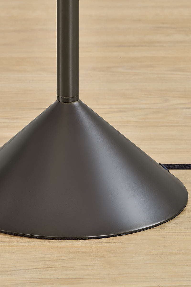 Mitzi by Hudson Valley Lighting Harriet Floor Lamp in Aged Brass / True Bronze, detail view 1