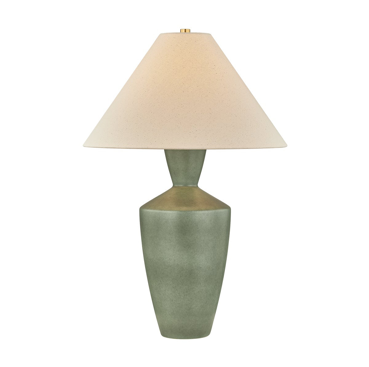 Mitzi by Hudson Valley Lighting Hartley Table Lamp in Aged Brass / Ceramic Amphora