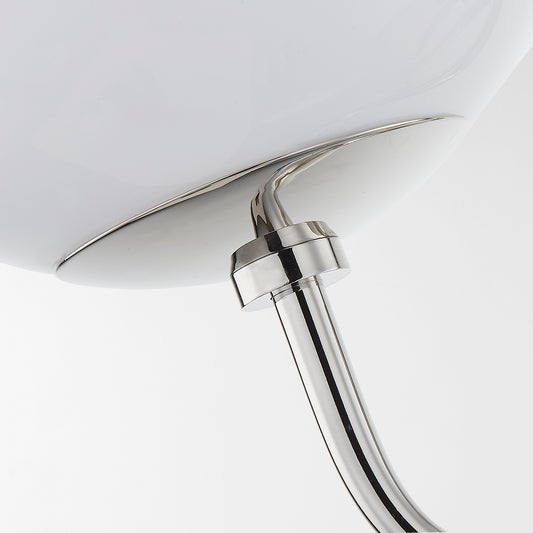 Mitzi by Hudson Valley Lighting Havana Wall Sconce in Polished Nickel, detail view 1