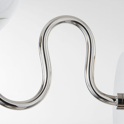 Mitzi by Hudson Valley Lighting Havana Wall Sconce in Polished Nickel, detail view 2
