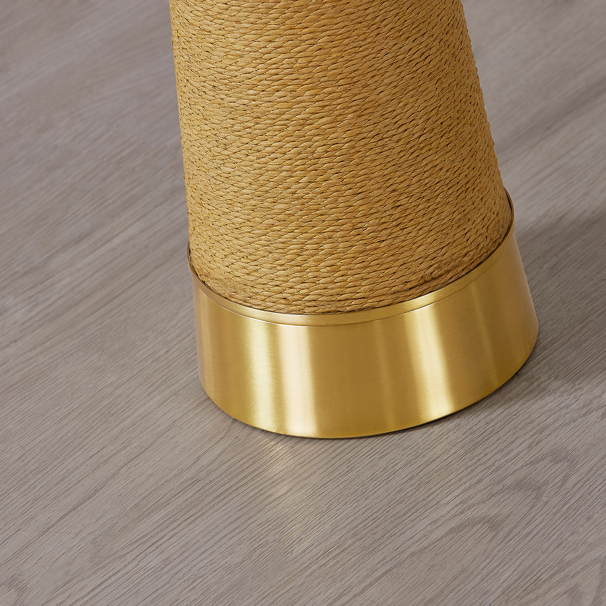 Mitzi by Hudson Valley Lighting Indie Floor Lamp in Aged Brass, detail view 1