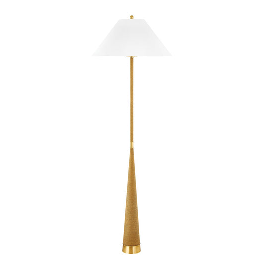 Mitzi by Hudson Valley Lighting Indie Floor Lamp in Aged Brass