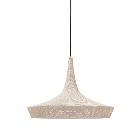Mitzi by Hudson Valley Lighting Isola Small Pendant in Aged Brass
