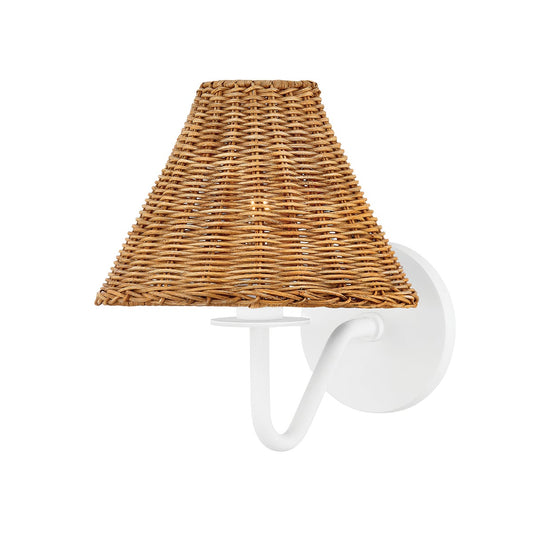 Mitzi by Hudson Valley Lighting Issa Wall Sconce in Textured White