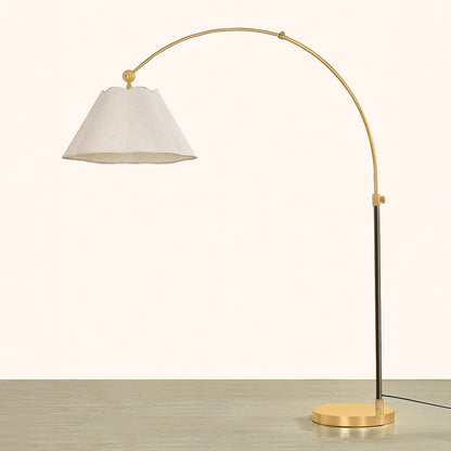 Mitzi by Hudson Valley Lighting Janie Floor Lamp in Aged Brass / True Bronze, detail view 2