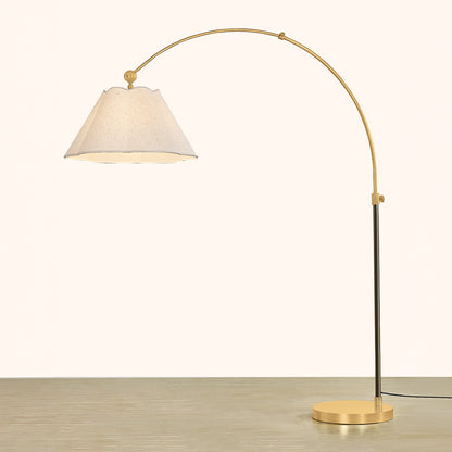 Mitzi by Hudson Valley Lighting Janie Floor Lamp in Aged Brass / True Bronze, detail view 4