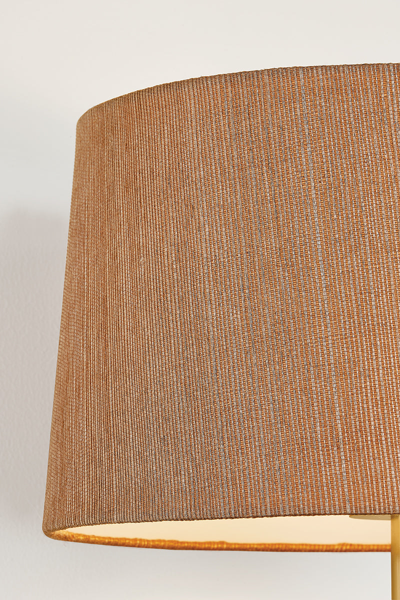 Mitzi by Hudson Valley Lighting January Table Lamp in Aged Brass, detail view 6