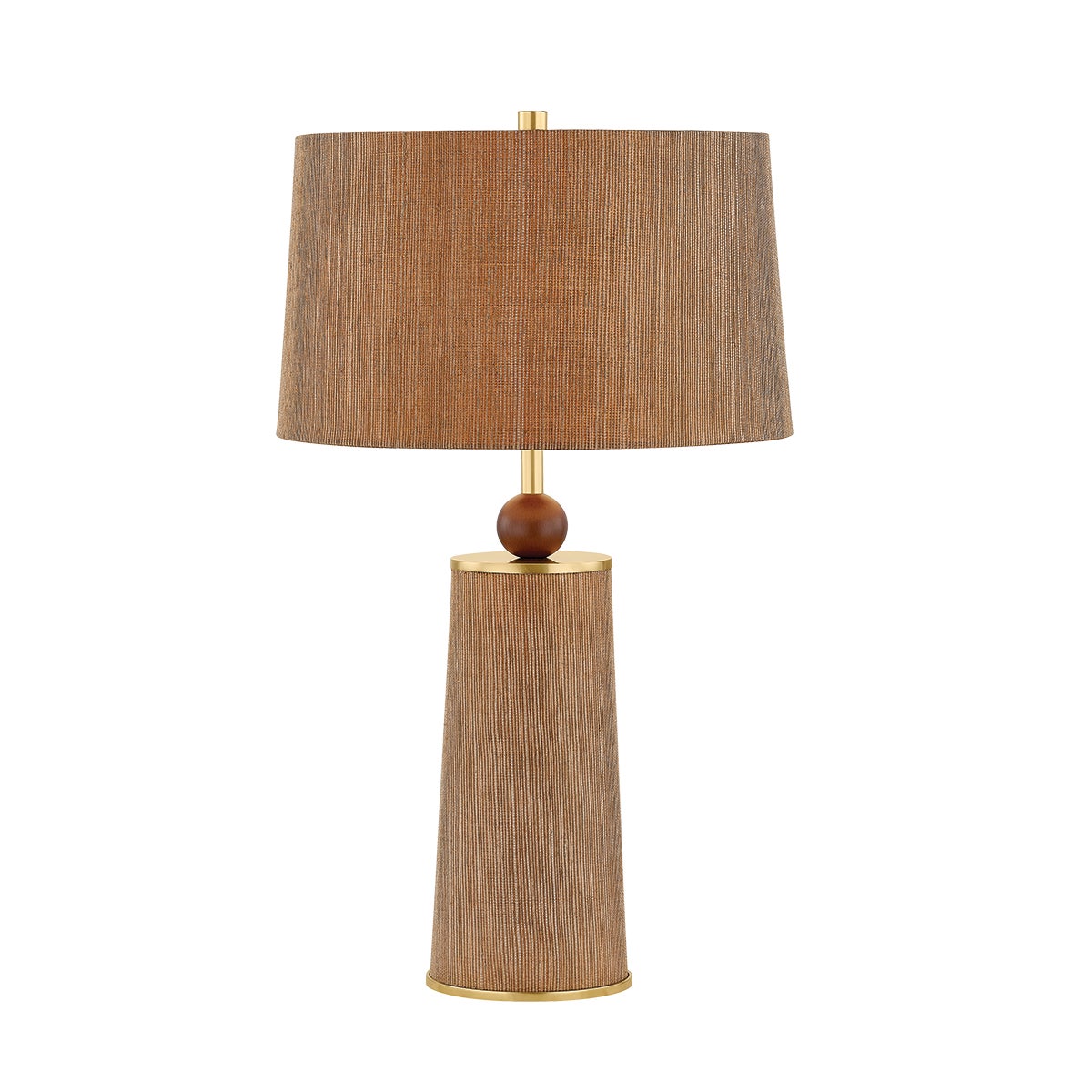 Mitzi by Hudson Valley Lighting January Table Lamp in Aged Brass