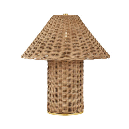 Mitzi by Hudson Valley Lighting Jeanette Table Lamp in Aged Brass