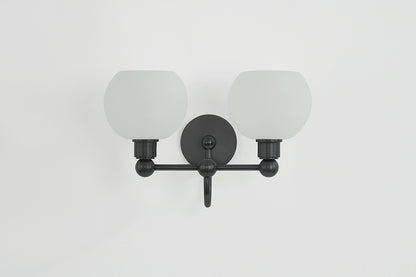 Mitzi by Hudson Valley Lighting Jerica 2-Light Vanity Light in Old Bronze, detail view 1