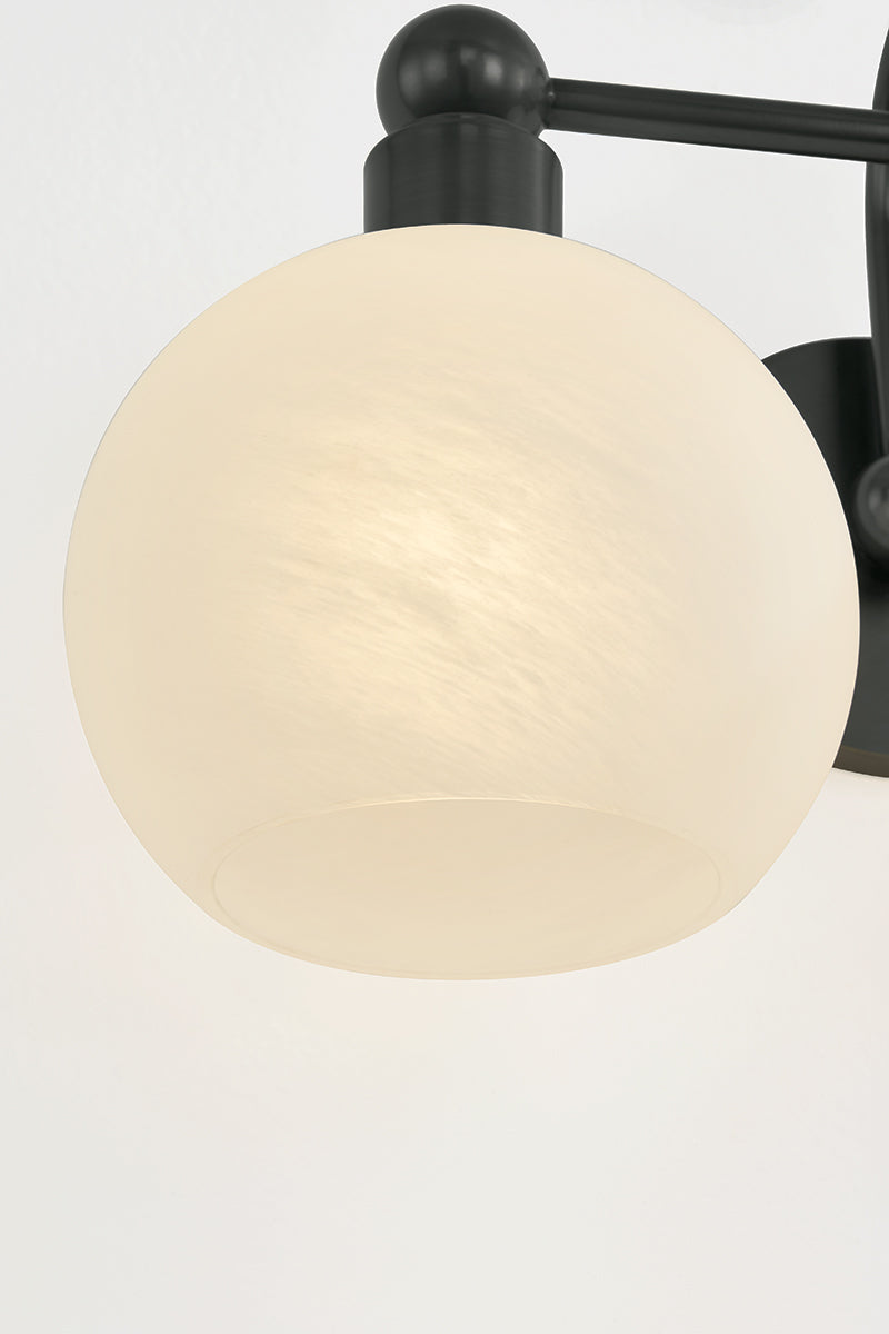 Mitzi by Hudson Valley Lighting Jerica 2-Light Vanity Light in Old Bronze, detail view 12