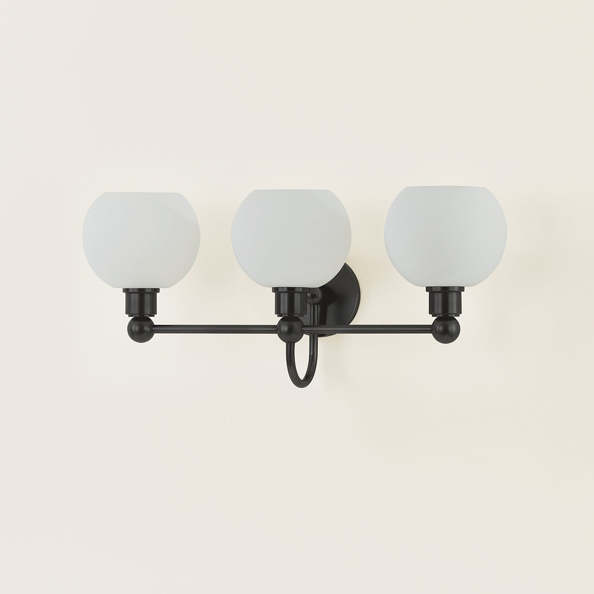 Mitzi by Hudson Valley Lighting Jerica 3-Light Vanity Light in Old Bronze, detail view 3