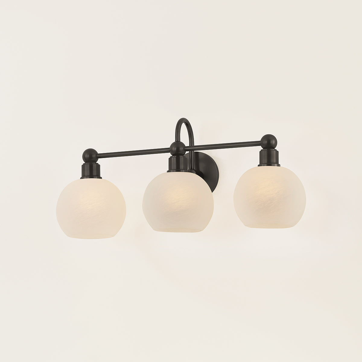 Mitzi by Hudson Valley Lighting Jerica 3-Light Vanity Light in Old Bronze, detail view 7