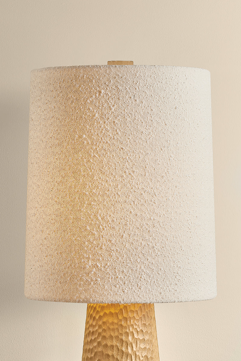 Mitzi by Hudson Valley Lighting Jones Table Lamp in Aged Brass, detail view 1