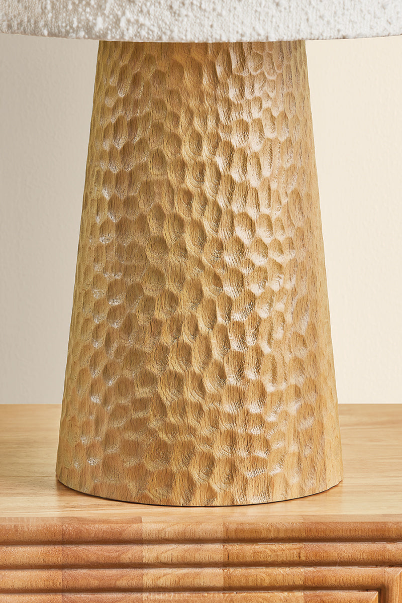 Mitzi by Hudson Valley Lighting Jones Table Lamp in Aged Brass, detail view 3