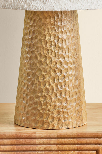 Mitzi by Hudson Valley Lighting Jones Table Lamp in Aged Brass, detail view 3