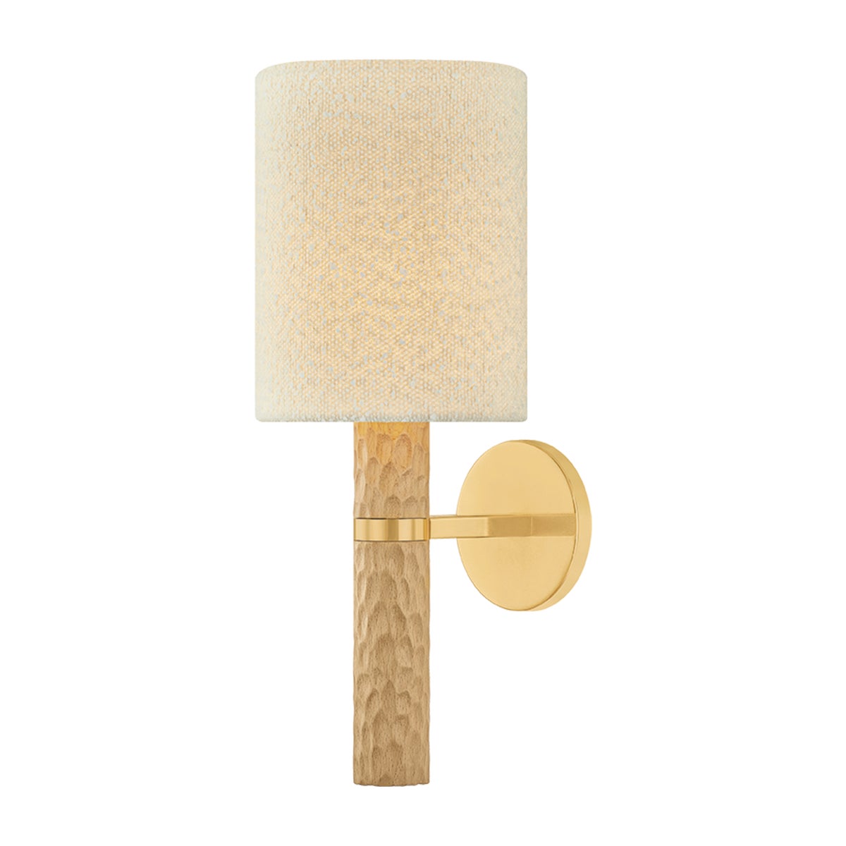 Mitzi by Hudson Valley Lighting Jones Wall Sconce in Aged Brass
