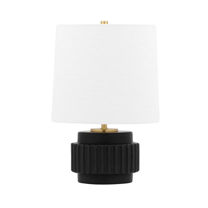 Mitzi by Hudson Valley Lighting Kalani Table Lamp in Matte Black