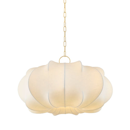 Mitzi by Hudson Valley Lighting Keilah Large Pendant in Aged Brass