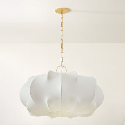 Mitzi by Hudson Valley Lighting Keilah Large Pendant in Aged Brass, detail view 2