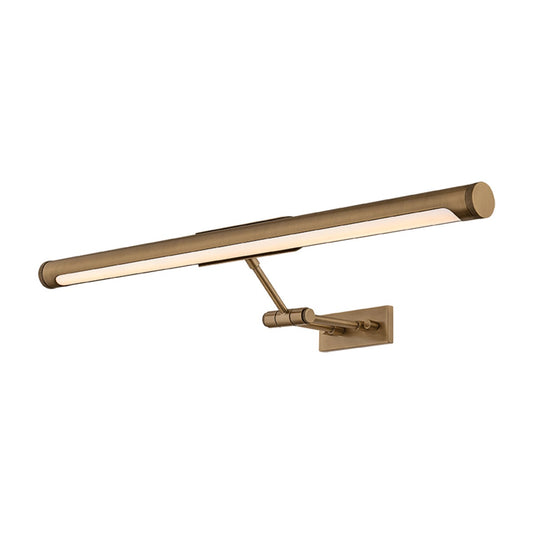 Mitzi by Hudson Valley Lighting Kenya Large Picture Light in Patina Brass