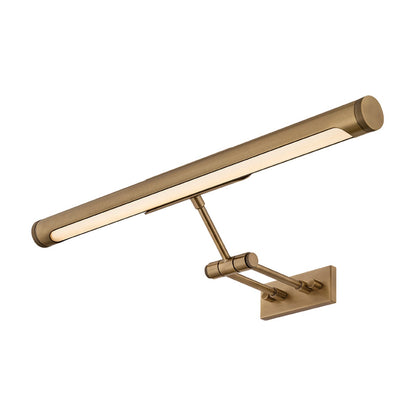 Mitzi by Hudson Valley Lighting Kenya Small Picture Light in Patina Brass