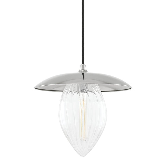 Mitzi by Hudson Valley Lighting Lana Large Pendant in Polished Nickel