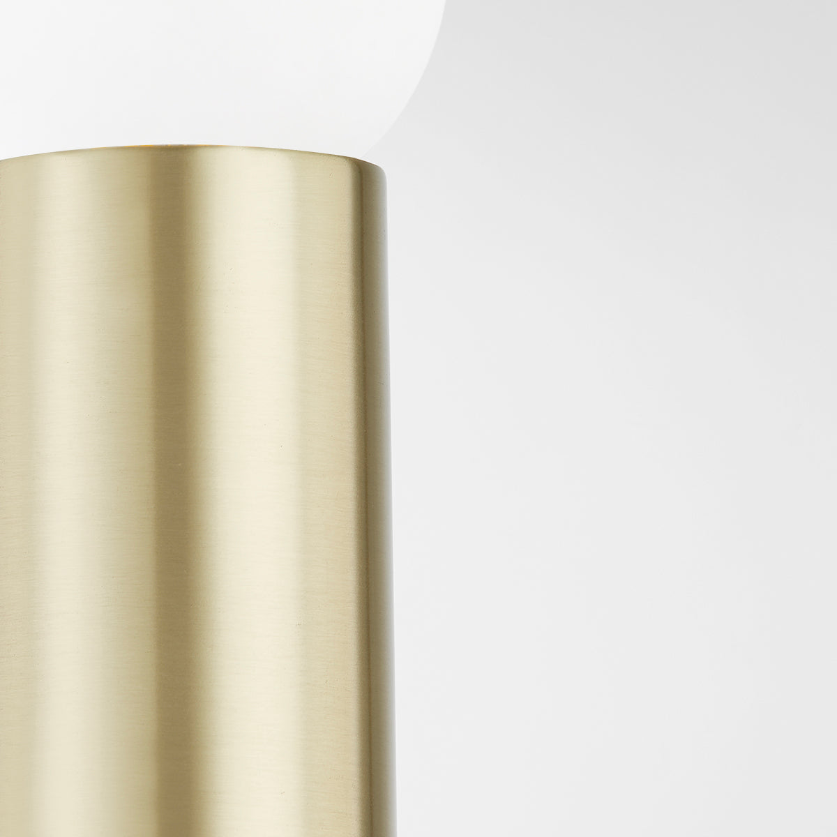 Mitzi by Hudson Valley Lighting Lolly 2-Light Wall Sconce in Aged Brass, detail view 1